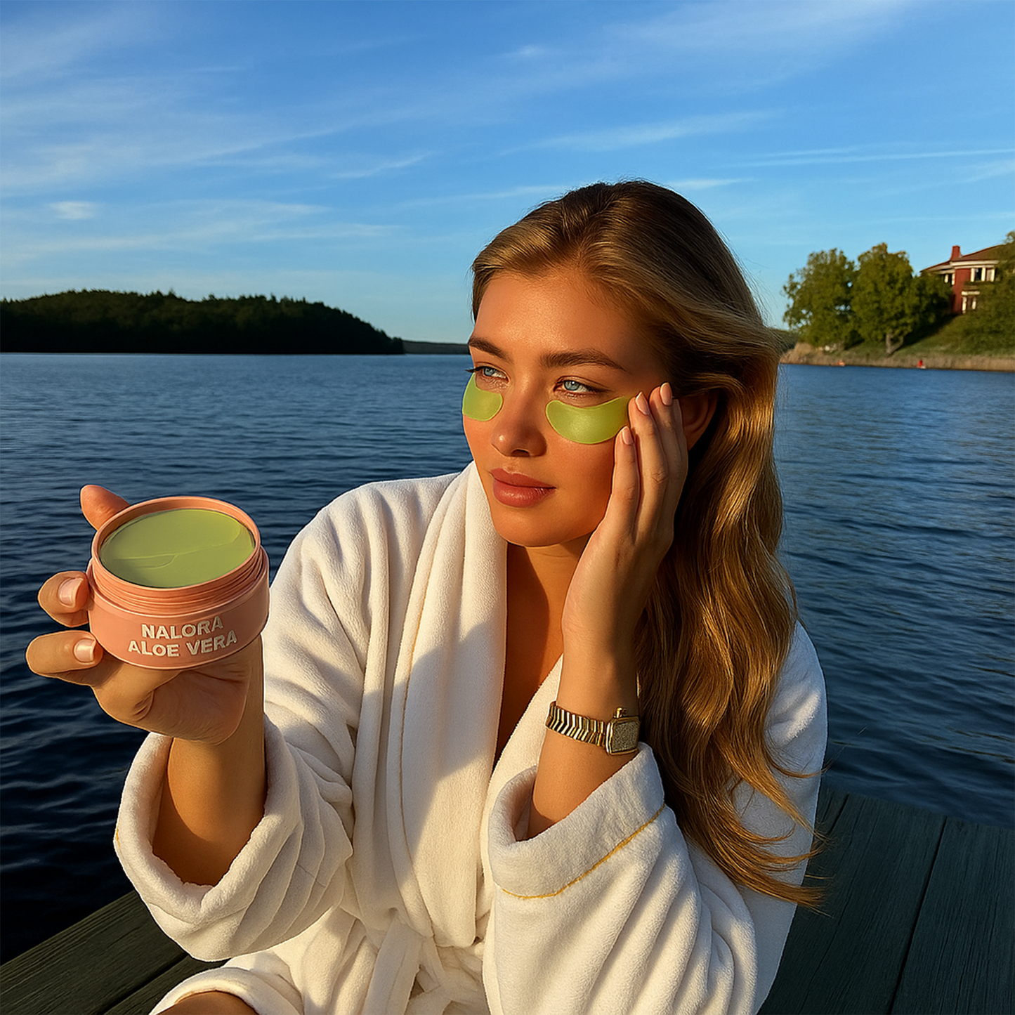 SmoothEyes™ | Aloe Vera øjenmaske